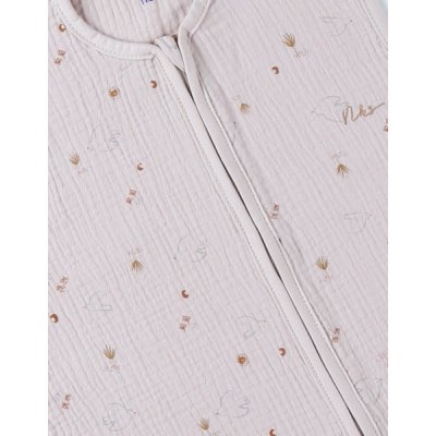 Gigoteuse 100cm mousseline colombes du bonheur