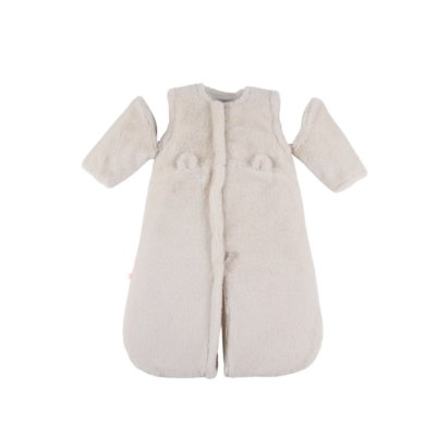 Gigoteuse bébé 70cm fausse fourrure beige mix and match