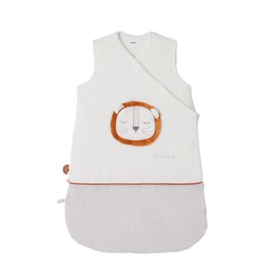 Gigoteuse babou 70cm en veloudoux blanc