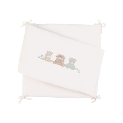 Tour de lit en veloudoux fluffy orso & lily