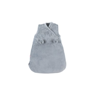 NOUKIES Gigoteuse hiver en groloudoux 50cm gris chiné