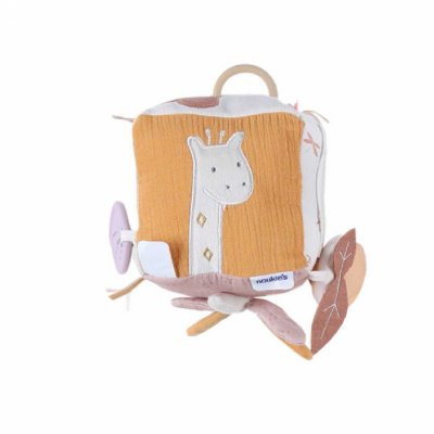 Jouet d'éveil bébé cube d'activités popsie gigi et louli