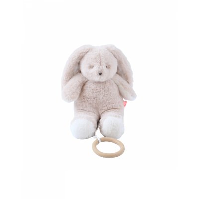 Mini peluche musicale 20 cm moka