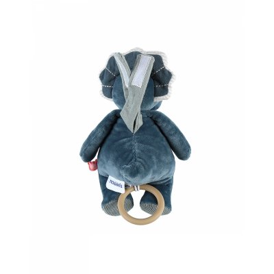 Mini peluche musicale tricératops ops