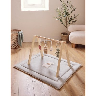 Set d'activités sensoriel multicolore pour arche d'éveil