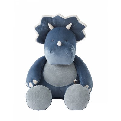 Peluche géante ops bleu - 80 cm