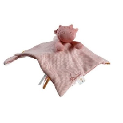 NOUKIES Doudou coton bio lola rose