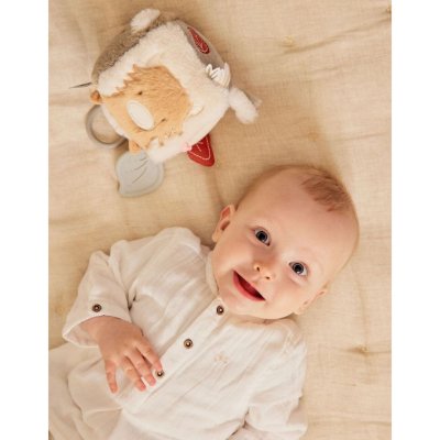 Cube d'activités sensoriel fluffy / orso & lily en veloudoux