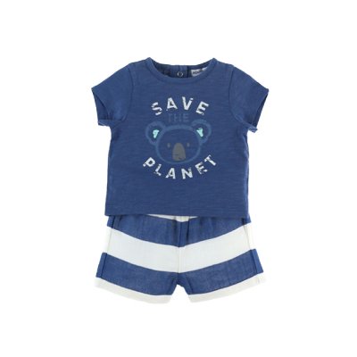 NOUKIES Ensemble t-shirt et short koala 6 mois