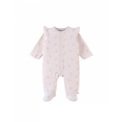 Pyjama bébé en velours popsie - 12 mois