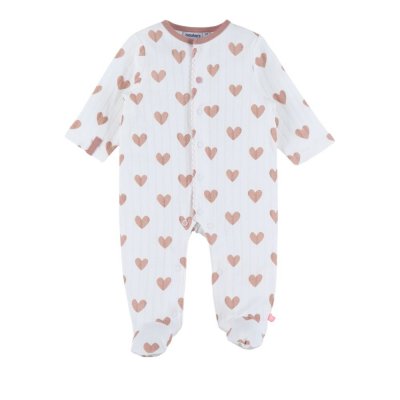 Pyjama bébé en jersey coton pointelle - 1m