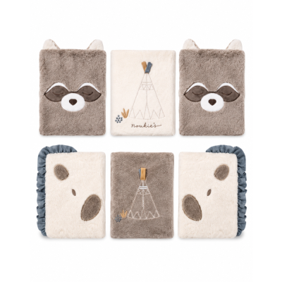 Lot de 6 protège-barreaux pour lit et parc raku, lino & pico