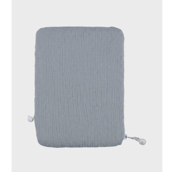 Protège carnet de santé bleu Noukies