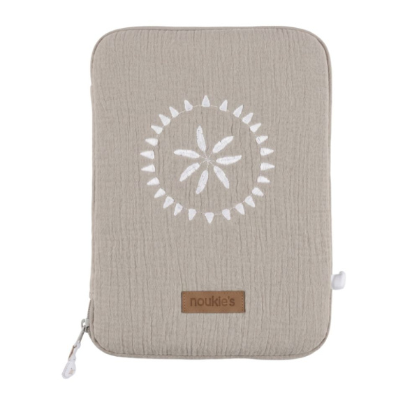 Protège carnet de santé beige Noukies
