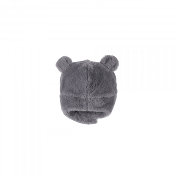 Chapka 0-6 mois groloudoux grise Noukies