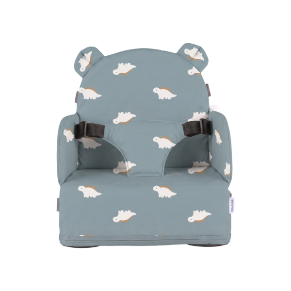 Rehausseur de chaise bébé pliable et imperméable dinosaures Noukies