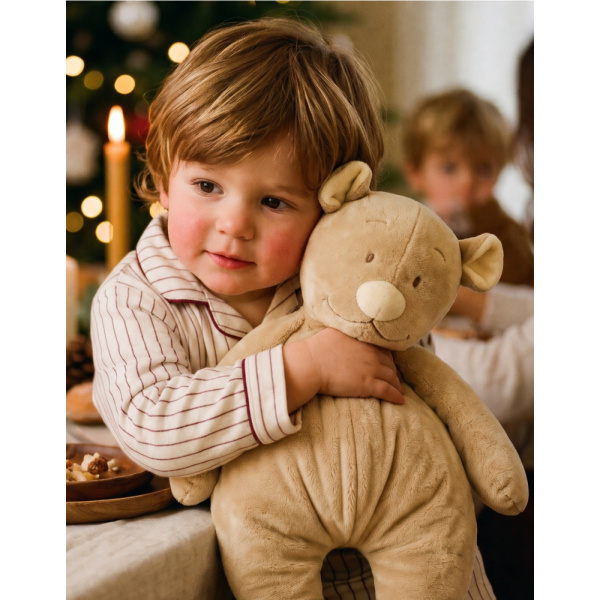 Peluche nouky 25 cm avec pochon cadeau Noukies