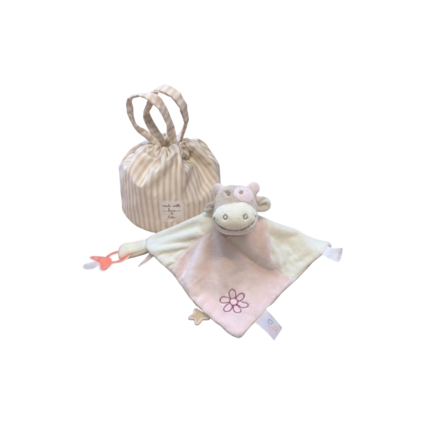 Doudou lola avec pochon cadeau Noukies