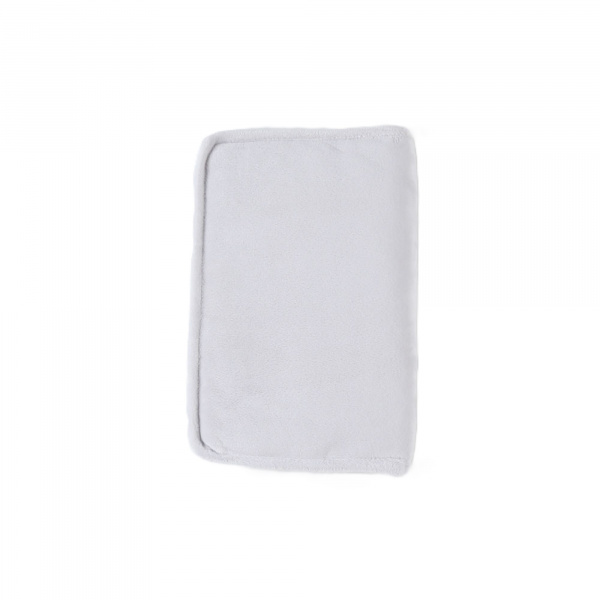 Protège carnet de santé kendi en veloudoux gris Noukies