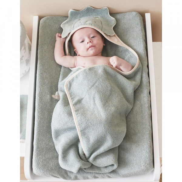 Cape de bain ops vert Noukies