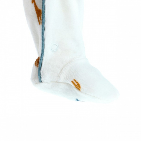 Pyjama bébé en velours dinosaure - 1 mois Noukies