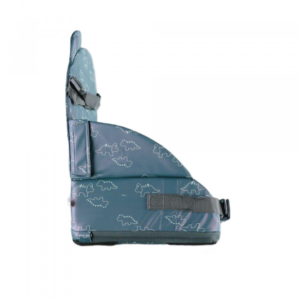 Rehausseur de chaise bleu motifs dinosaures Noukies