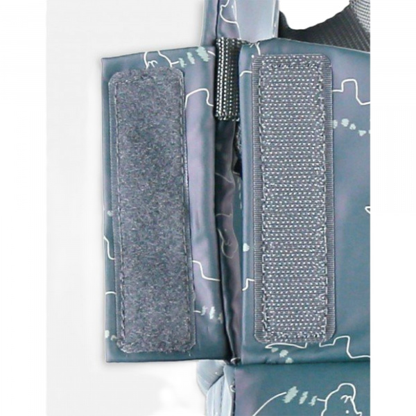 Rehausseur de chaise bleu motifs dinosaures Noukies