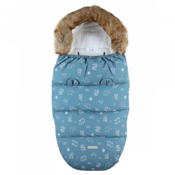 Chancelière universelle winter blue - mix and match Noukies