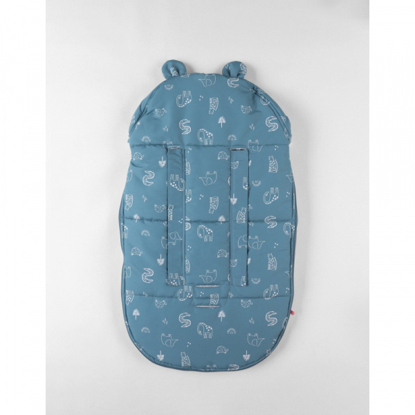 Chancelière bébé winter blue - mix and match Noukies