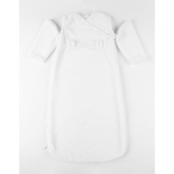 Gigoteuse hiver 6-24 mois douce fourrure écru Noukies