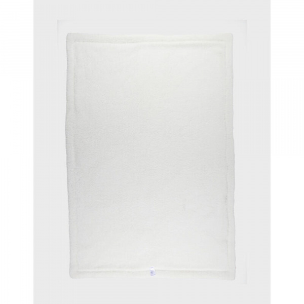 Couverture kendi 100x140 cm en veloudoux kaki Noukies