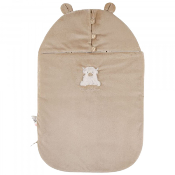 Nid d'ange en veloudoux fluffy Noukies