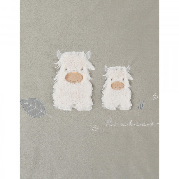 Couverture kendi 100x140 cm en veloudoux fluffy Noukies