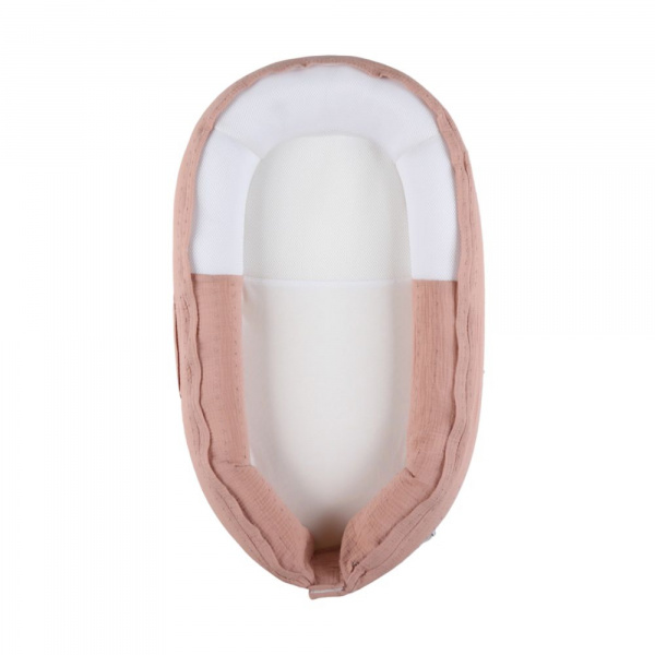 Nid bébé, mousseline de coton bio Noukies