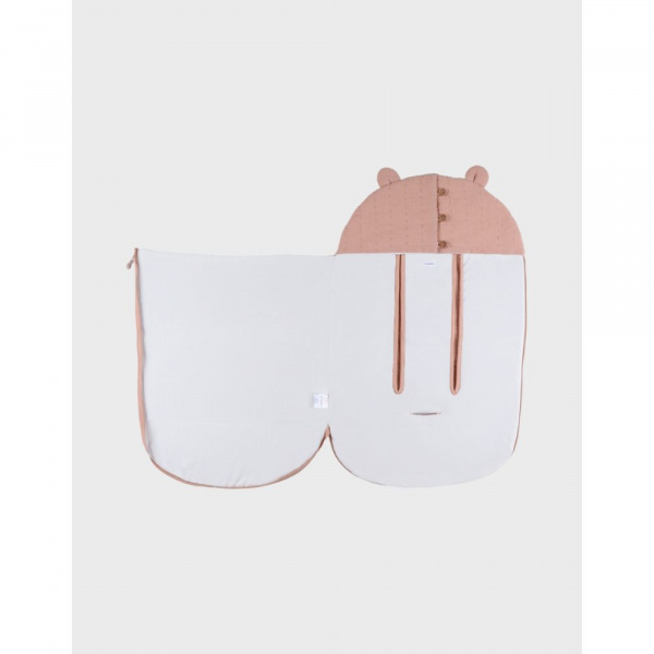 Nid d’ange, mousseline de coton bio Noukies