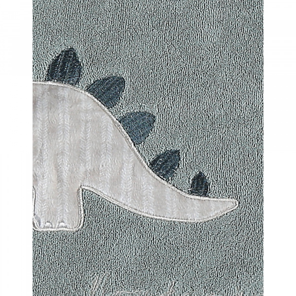 Bavoir bébé dinosaure vert Noukies