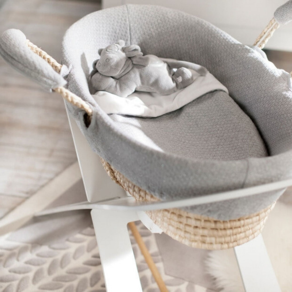 Support de couffin barre bois Noukies