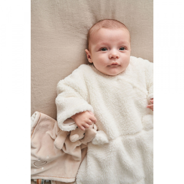 Gigoteuse 50cm sherpa écru - mix and match Noukies