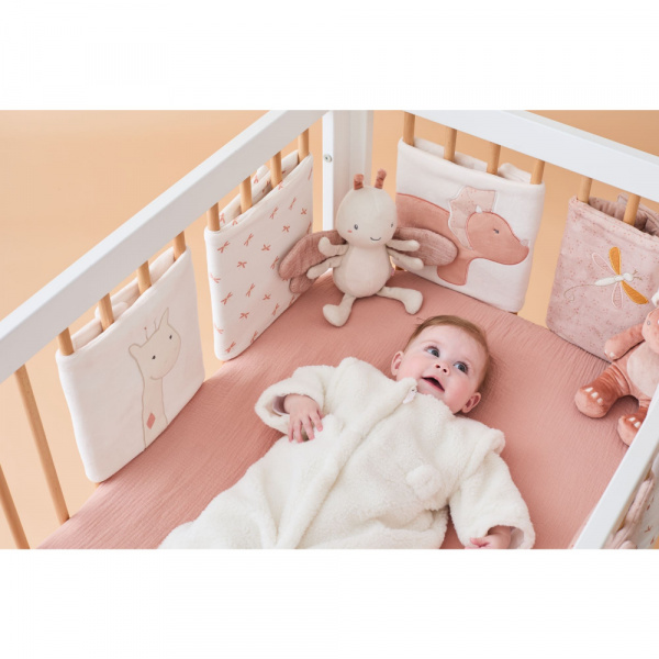 Gigoteuse 70cm sherpa écru - mix and match Noukies