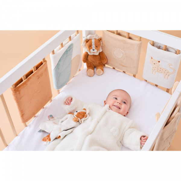 Gigoteuse 70cm sherpa écru - mix and match Noukies