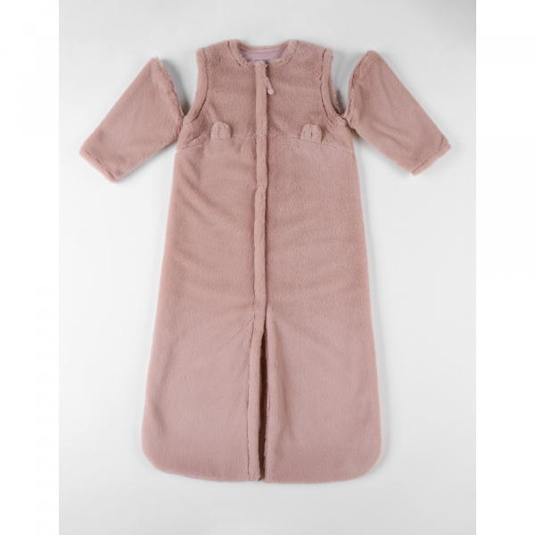 Gigoteuse 100cm poil long rose clair - mix and match Noukies