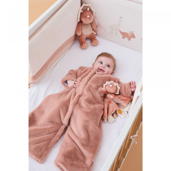 Gigoteuse 70cm poil long rose - mix and match Noukies