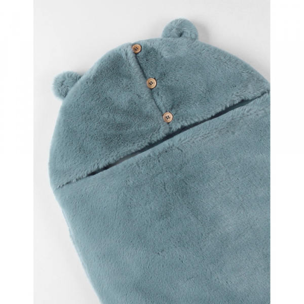 Nid d'ange poil long bleu - mix and match Noukies