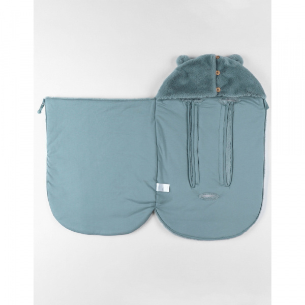 Nid d'ange poil long bleu - mix and match Noukies