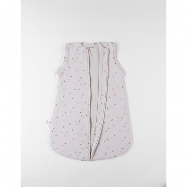 Gigoteuse 70cm jersey manches amovibles colombes du bonheur Noukies