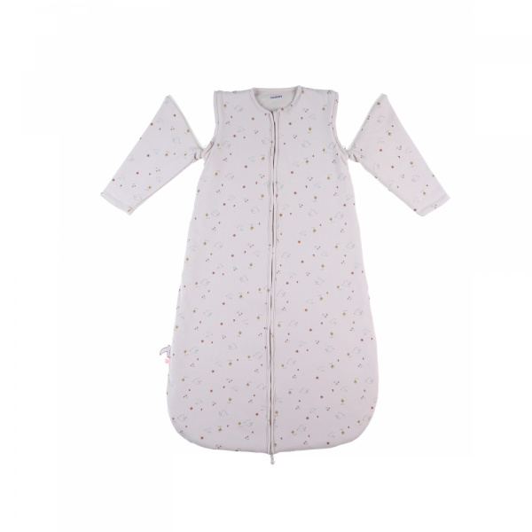 Gigoteuse 100cm jersey manches amovibles - colombes du bonheur Noukies