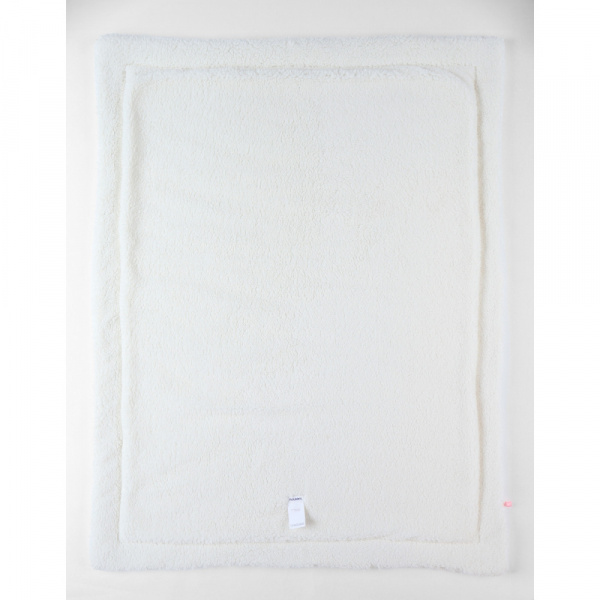 Couverture bébé 75 x 100 cm ouatiné jersey sherpa romance - mix and match Noukies