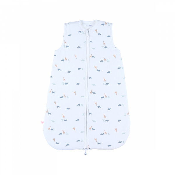 Gigoteuse 70cm jersey gaufré - funny dino Noukies