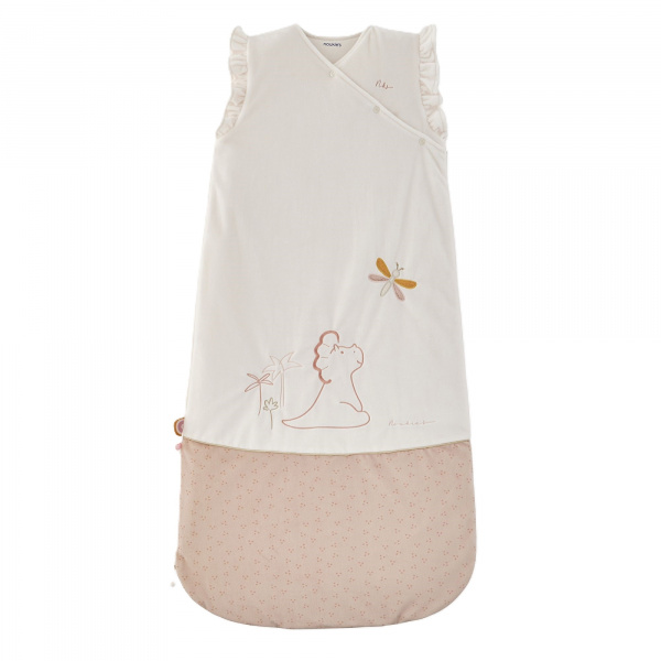 Gigoteuse hiver 100cm en veloudoux rose popsie gigi et louli Noukies