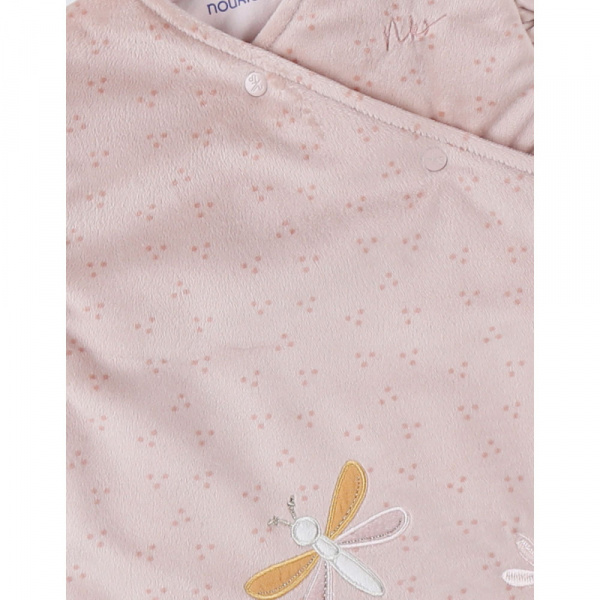 Gigoteuse hiver en veloudoux 50 cm rose popsie gigi et louli Noukies